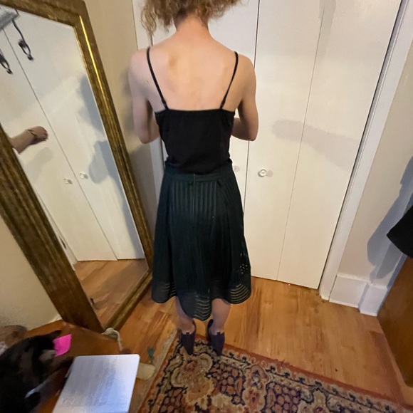 Forrest Green A-Line Skirt - Picture 9 of 9